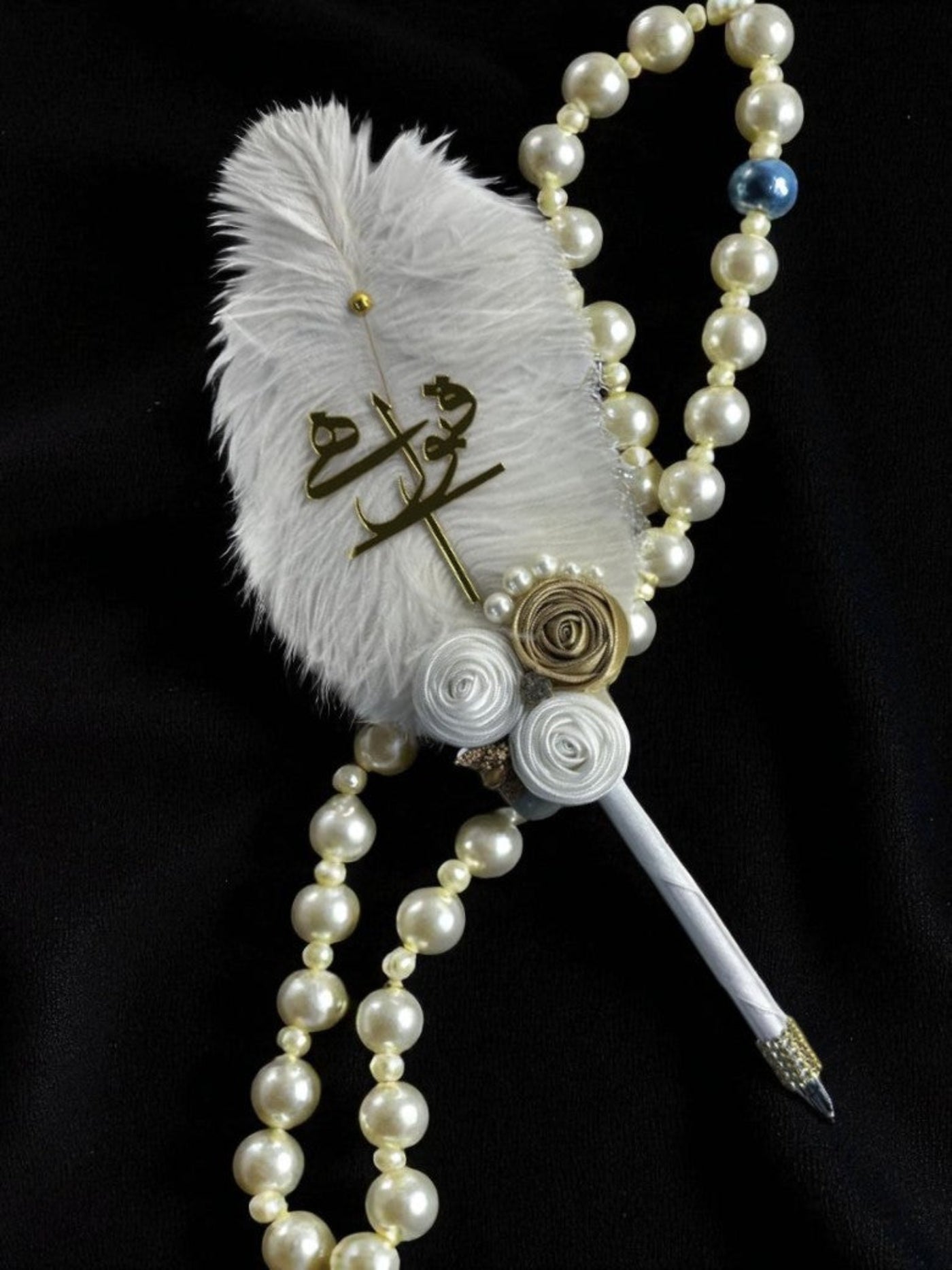 Golden Handcrafted Customize Nikah Pen Nikkahday