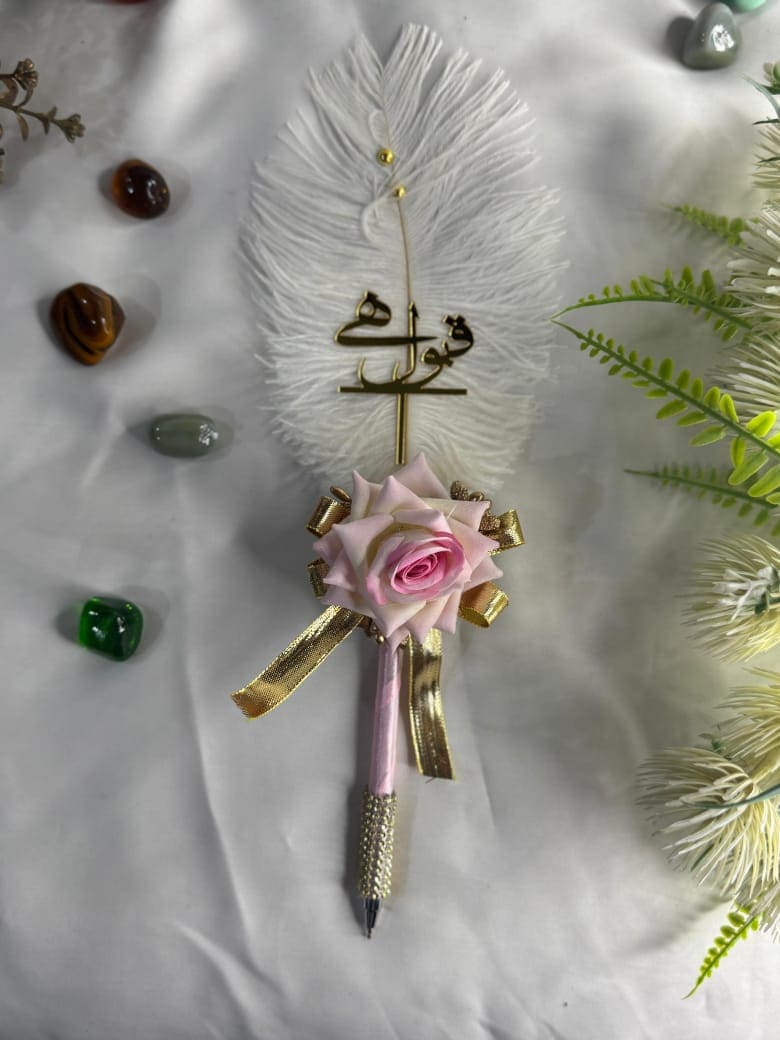 Handmade_Premium_Pink_Nikah_Pen_Nikkahday