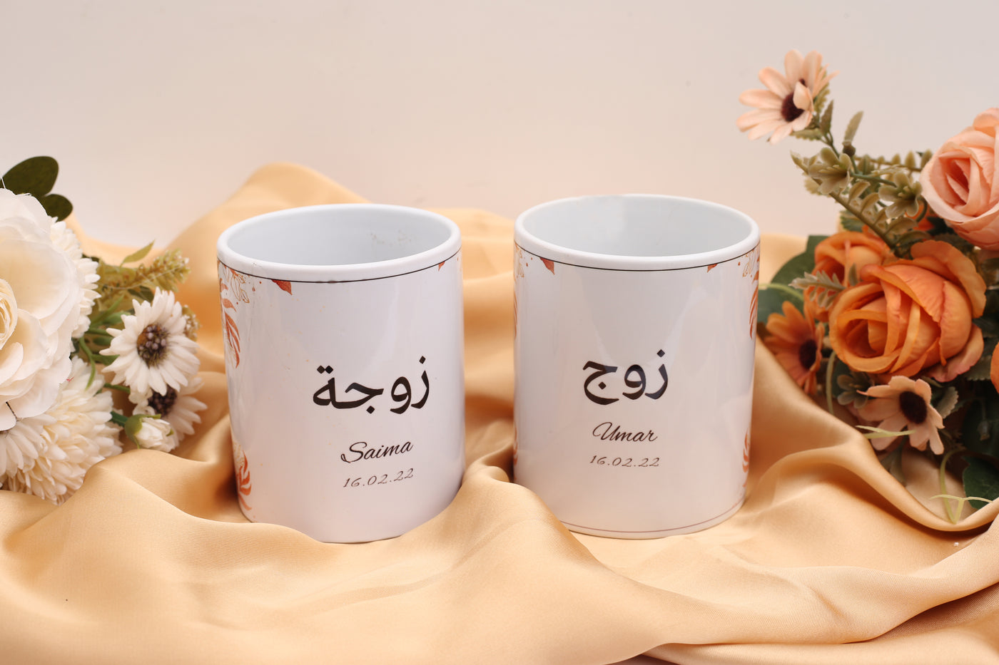 Customize Coffe And Tea Mug For Newly Wed Couples