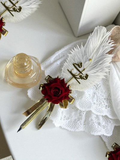 Rose Gold Premium Nikah Pen Nikkahday Pakistan